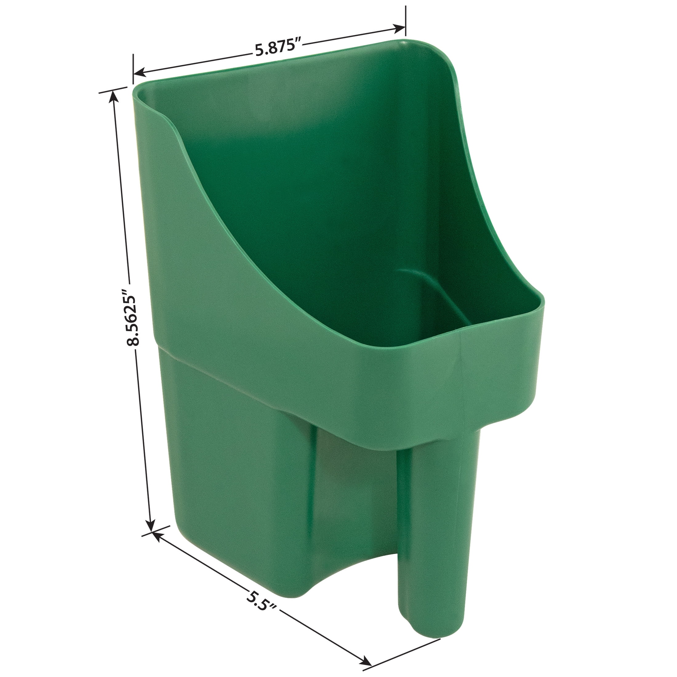 Pet Champion 3 quart Green Plastic Feed Scoop