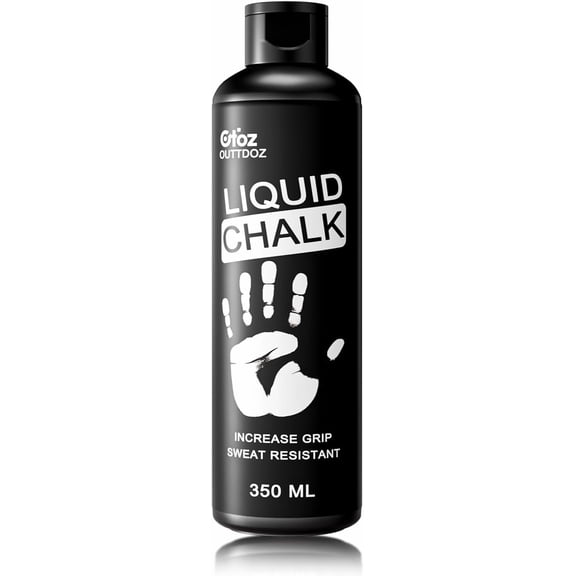 Pro Grade Liquid Chalk Mess-Free Gym for Weightlifting, Gymnastics, Rock Climbing, Dancing, Dries in Seconds| 12 oz, oz 2