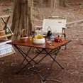 thumbnail image 4 of Mesa Camping Desmontable Aleación Aluminio para Viajes Al Aire Libre Senderismo Mochilero, 4 of 9