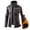 Coffee, variant on AOOCHASLIY Fall Clothes Men's Coat Loose Fashion Slim Trend Plush Youth Leather Jacket Men's Coat