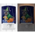 thumbnail image 2 of Caroline's Treasures PPP3159CNL Schnauzer Halloween Good Witch Ceramic Night Light, 6x4x3", multicolor, 2 of 2