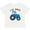AA-White, variant on Inktastic Farmer Tractor Little Bro Boys Toddler T-Shirt
