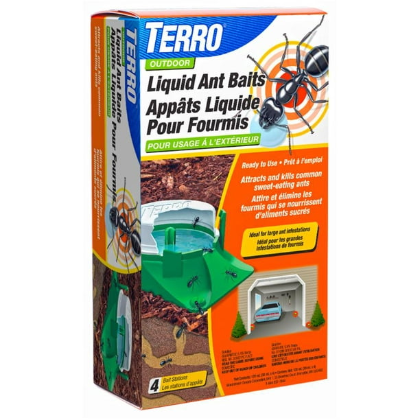 Outdoor Liquid Ant Baits - 4 Pack 