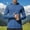 Blue, variant on WIZUTIZ Men's UPF 50 Rash Guard Shirts Thumb Hole Long Sleeve Sun Protection Hoodie UV Lightweight Athletic Fishing Shirt