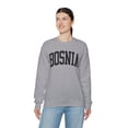 thumbnail image 7 of Bosnia Bosnian Sweatshirt Gifts Crew Neck Shirt Long Sleeve Unisex, 7 of 7
