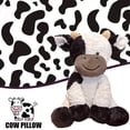 thumbnail image 4 of Jellycat Stuffed Animal,Jellycat Plush Toy, Premium Cow Stuffed Animal for Ages 1 and Up, Black/White, 9.8”, 4 of 5
