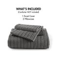 thumbnail image 6 of Premium Cotton King Bedding Sets Oversized Waffle Design Vintage Style for All Seasons, 6 of 11