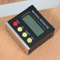 thumbnail image 1 of WASHWEPE Lightweight Mini Inclinometer Measuring Device Metal 1Pack Black, 1 of 5