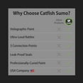thumbnail image 3 of Catfish Sumo 4" Threadfin Shad Rattling Line Float Fishing Lure, 3 Count, 3 of 7