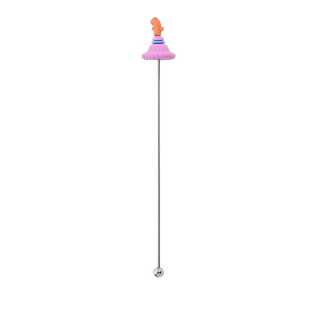 Yhmxh Utensilios de cocina Cuchara mezcladora de barra de cocina con temática de Halloween, cuchara mezcladora de bebidas de acero inoxidable 304 Muebles para cocina Accesorios de cocina