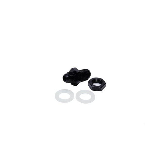 Fragola 483106-BL Fuel Cell Bulkhead Fitting with Washers & Nut, -6 AN