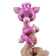 Fingerlings Baby Giraffe - Meadow (Pink) - Friendly Interactive Toy by WowWee
