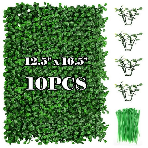 78.5" X 23.6" Artificial Ivy Privacy Fence Backdrop Garden