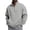 11# Light Gray, variant on Quarter Zip Sweatshirts Mens Casual Fleece Pullover Pocket Light Gray S
