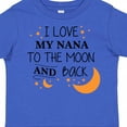 thumbnail image 4 of Inktastic I Love My Nana to the Moon and Back Boys or Girls Toddler T-Shirt, 4 of 5