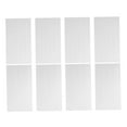 thumbnail image 4 of HOMEMAXS  8 Sheets Foam Double-sided Adhesive Pad Sound Proof Tape White, 4 of 8