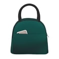 thumbnail image 1 of Easygdp Dark teal green Bolsa de Almuerzo Insulada Grande, Forro de Aluminio, Diseño Espacioso, a Prueba de Fugas, Ideal para Trabajo, Picnics, Viajes y Actividades al Aire Libre, 1 of 6