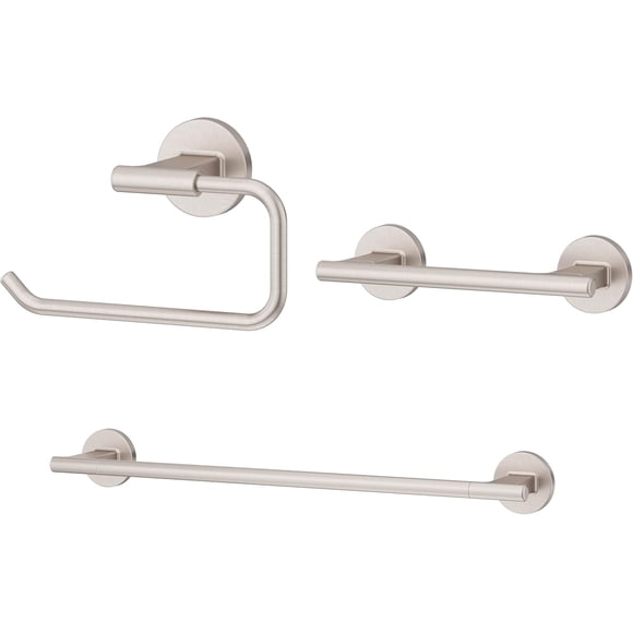 Brushed Gold Bathroom Accessories Set/Bathroom Hardware Includes Towel /Towel Holder Towel Ring and Toilet Paper Holder Modern Bathroom Décor