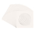 thumbnail image 3 of Silver Mist Picture Frame Mat for 11x11 Frames - Circle Opening for 7x7 Photos - 25 Mats, 3 of 7