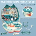 thumbnail image 1 of Kits de juguetes para juego de imitación para niños, juguetes de mochila, postre para niñas, accesorios, herramientas, herramientas médicas, flores de plantas, juguetes educativos de rol para niños, Wmkox8yii shdjk5903, 1 of 1