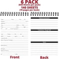 thumbnail image 2 of Cuaderno de Estadísticas Vitales para EMT - Paquete de 6 Libretas de Anotaciones sobre Signos Vitales. Perfecto regalo para EMS / EMT, 2 of 3