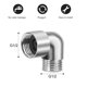 thumbnail image 4 of Adaptador de ducha de mano Adaptador de conexión de manguera de ducha de lluvia de 90 grados con lavadora, 4 of 8