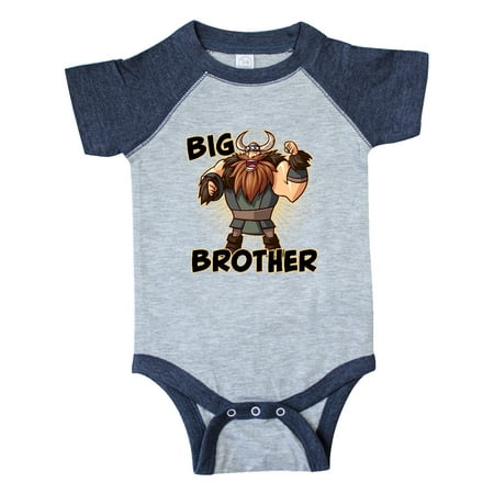 

Inktastic Big Brother Viking Gift Baby Boy Bodysuit