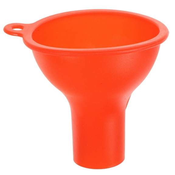 Masteelf  Silicone Funnel Useful Funnels Large for Transferring Liquids Dogs Red