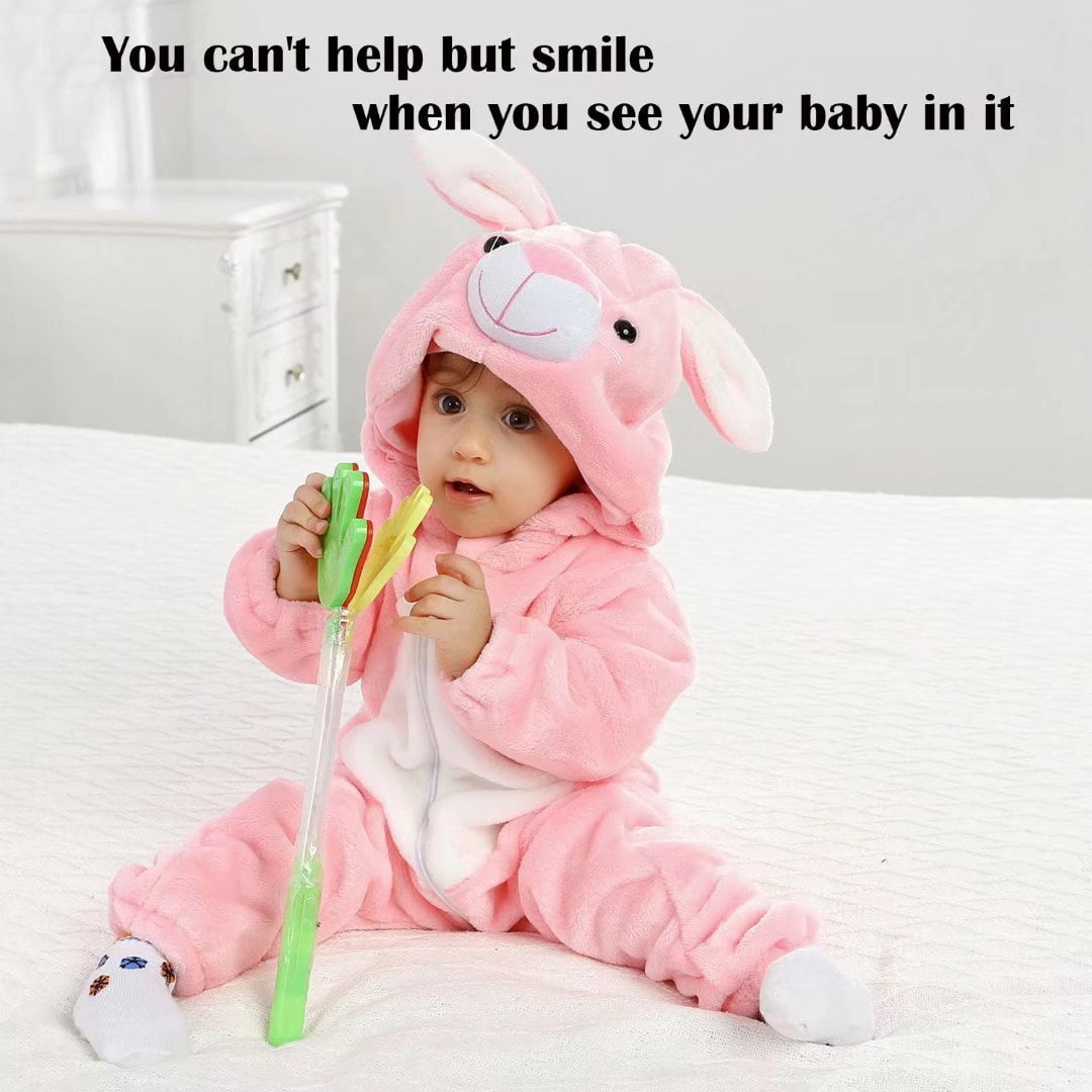 Baby Pig Costumes Unisex Toddler Onesie Halloween Dress Up Romper,  3-6 Months
