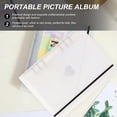 thumbnail image 3 of RUNROTOO 1 Set Photo Album Scrapbook White Plastic Storage for Kids Memories, 3 of 5