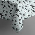thumbnail image 5 of Light Blue Bigfoot and Tree Pattern Square Tablecloth,Waterproof Square Table Cover,Wipeable Spillproof Washable Table Cover for Home Kitchen Party Decor 42"X42"(107x107cm), 5 of 6