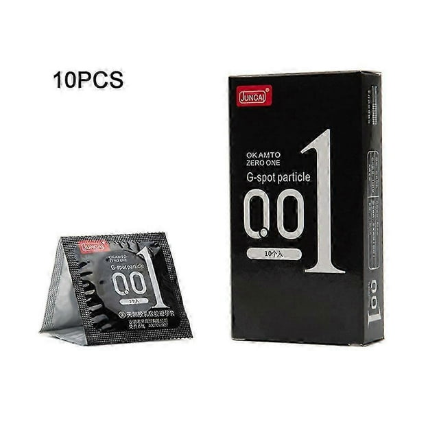 10pcs 0.01mm Ultra Slim Condoms - Invisible & Lubricated For Men