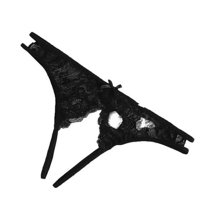 

Thongs & V-Strings Black Plus Size Sexy Lingerie (Women s)