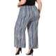 thumbnail image 4 of Pantalón De Salón De PierAncPaMujer, TalGrande, Estilo Boho Palazzo Azul 2X, 4 of 6