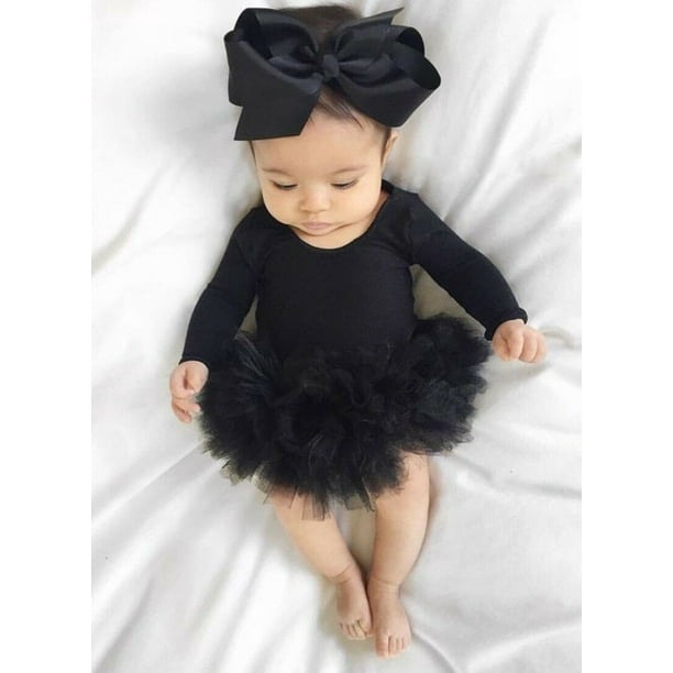 Newborn 2025 black tutu