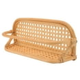 thumbnail image 1 of Rattan Wall Shelf, Space Saving Rattan Hanging Rack Natural  For Living Room, 1 of 8