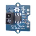 thumbnail image 4 of Sensor de seguimiento de línea infrarroja de robot, conjunto de sensores de buscador de línea Piezas de robot industrial Sensor de seguimiento de línea de robot Diseño aerodinámico, 4 of 8