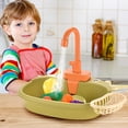 thumbnail image 2 of Childrens Kitchen Toy Set With Running Water Educational Gifts for Girls Boys, 2 of 9