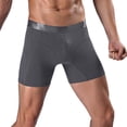 thumbnail image 2 of B91xZ Boxers pour Hommes Respirants et Confortables, Gris 3TG, 2 of 3