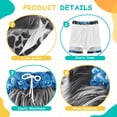 thumbnail image 3 of joogoo Highland Cattle Leopard Boys Swim Trunks Beach Swimsuit Shorts Boxer 9-11Y, 3 of 8
