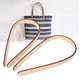 thumbnail image 5 of 2 Asas De Bolso De Cuero Hechas A Mano, Asas De Cuero De 65 Cm Con Remaches, Accesorios De Equipaje De Retazos De Bricolaje, Asas De Bolso Para Hacer Bolsos, Correa De Asa De Bolso, 5 of 7
