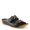 BLACK, variant on Gelatia Women’s Slide Sandal with Laser-cut Straps & Cushioned Wedge