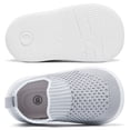 thumbnail image 4 of Toddler Shoes Baby Walking Sock Shoes Non-Slip Breathable Boys & Girls Sneakers Infant Tennis Shoes Grey Size 7, 4 of 10