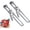 2, variant on Linzhe Master Jar & Bottle Opener,Adjustable Multifunctional Stainless Steel Can Opener Jar Lid Gripper,Manual,Kitchen Accessories(Silver)