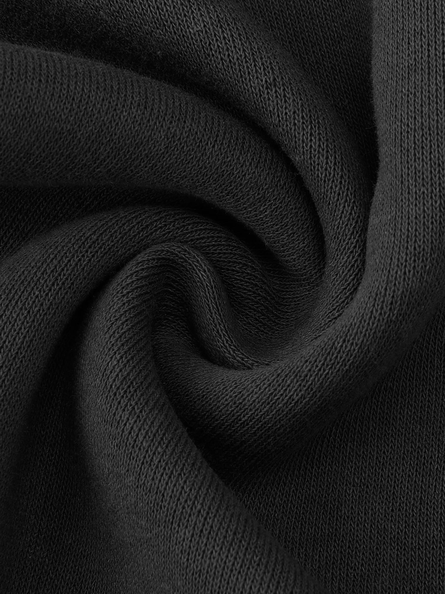 DARING DIVA Women's Cotton Straight Elastic Waist Drawstring Lounge Pants S Black