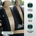 thumbnail image 2 of FH Group Trendy Elegance 3D Air Mesh Seat Covers Fit For Car Truck SUV Van - Front Seats, 2 of 5