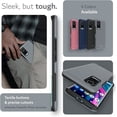 thumbnail image 2 of TUDIA MergeGrip Blu Bold N2 Case Dual layer Raised Edge Non-Slip Tough Heavy Duty - Gray, 2 of 6