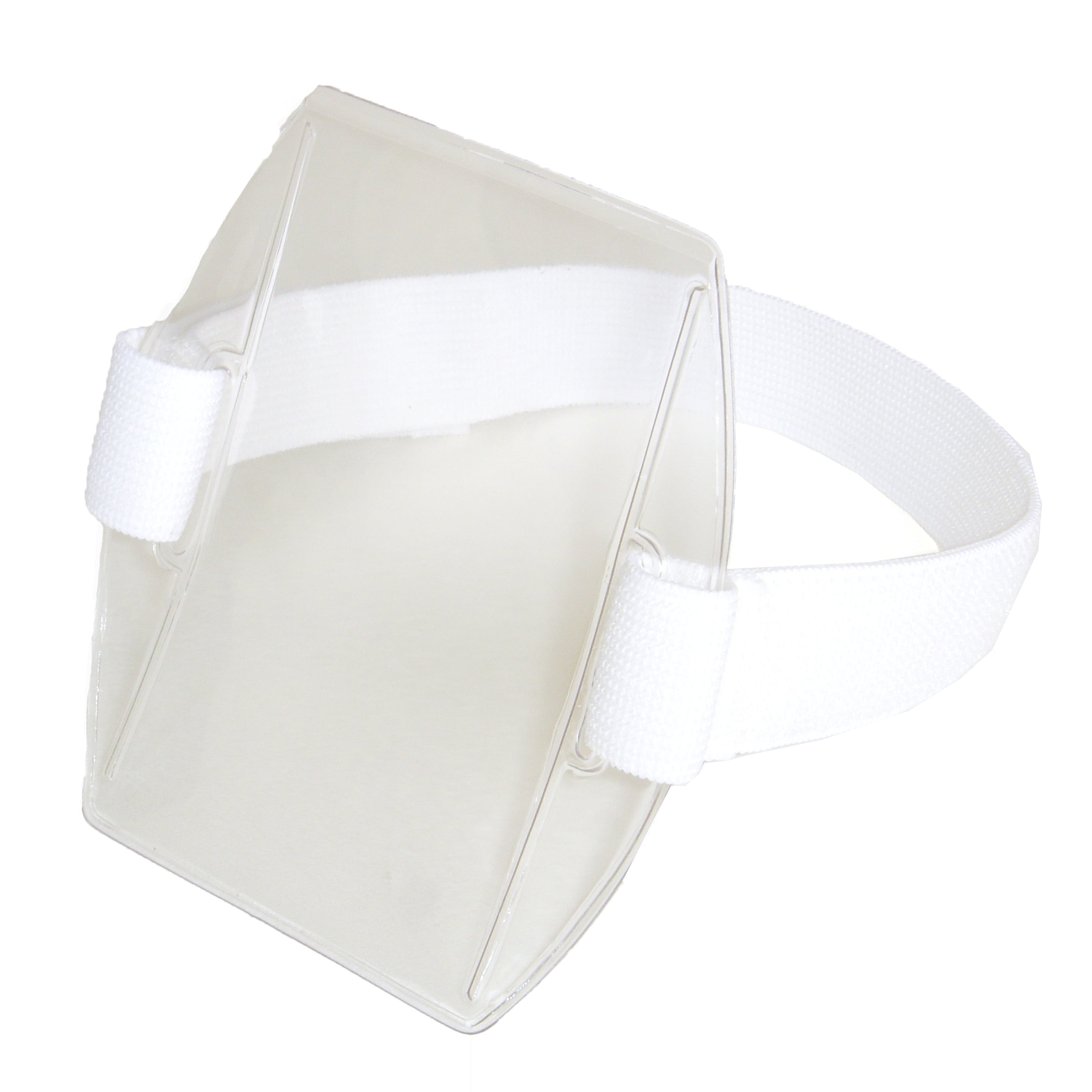 Arm Band ID Badge Holder with White Strap Arm Band by OnDepot.com - Pack of 50 PCS