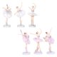 thumbnail image 4 of 6 piezas de decoración creativa de bailarinas, delicado adorno de bailarina para el hogar., 4 of 7