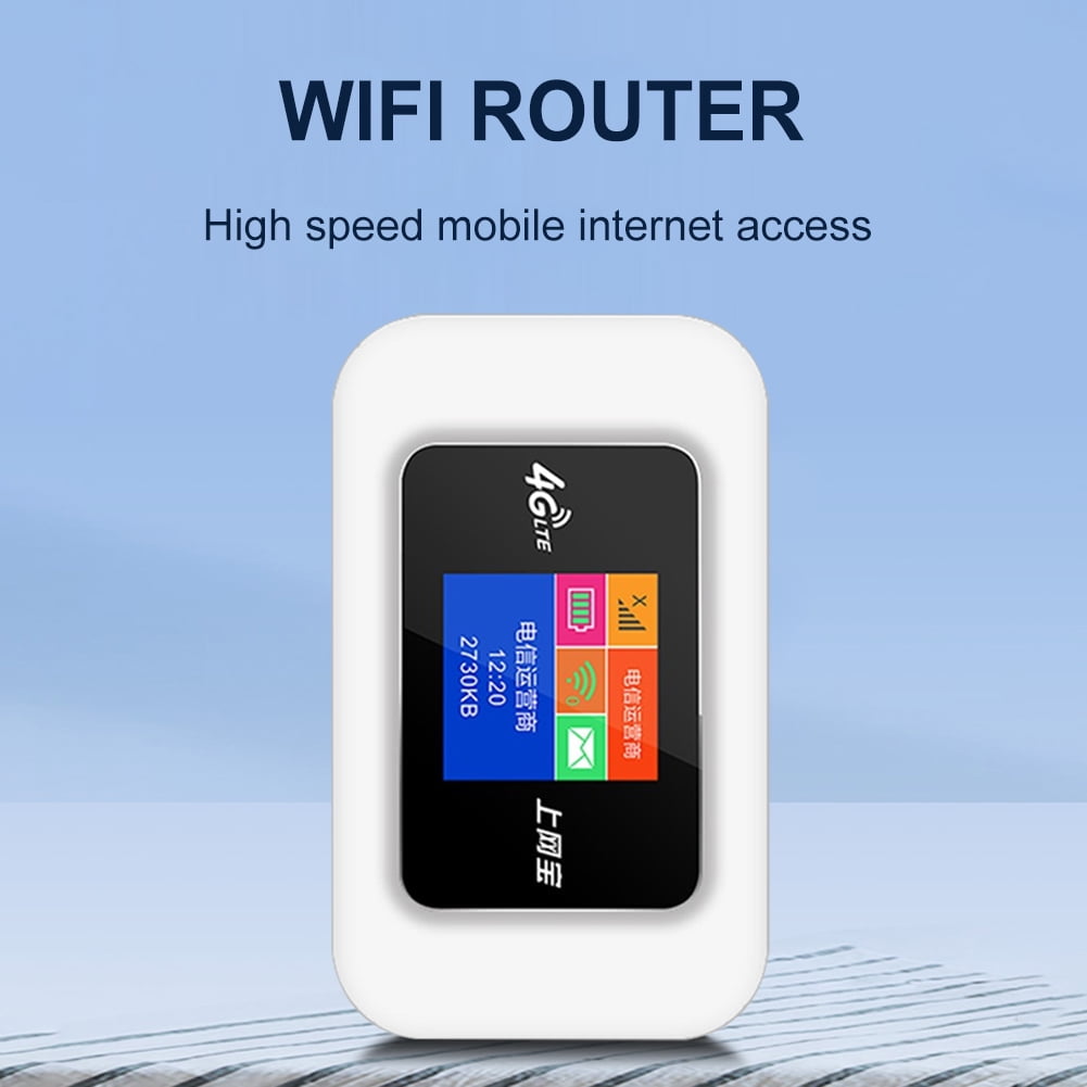 Routeur WiFi portable 4G, indicateur LED, vitesse élevée de 150